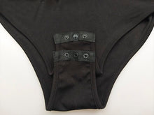 Load image into Gallery viewer, Ruffle Mesh Bodysuit - Black