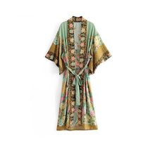 Load image into Gallery viewer, Peacock Paradise Kimono