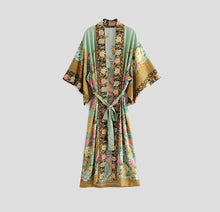 Load image into Gallery viewer, Peacock Paradise Kimono