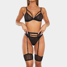 Load image into Gallery viewer, Valentina 3 Piece Set - Black Noir