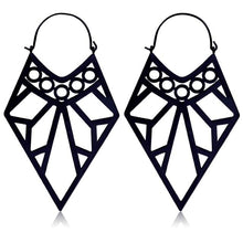 Load image into Gallery viewer, Trinity Earrings - Black
